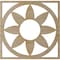 Ekena Millwork Blume Wood Fretwork Pierced Ceiling Medallion, Birch, 18"OD x 6 1/4"ID x 3/8"T CMWP18X18X0375BLBI - alternate 3